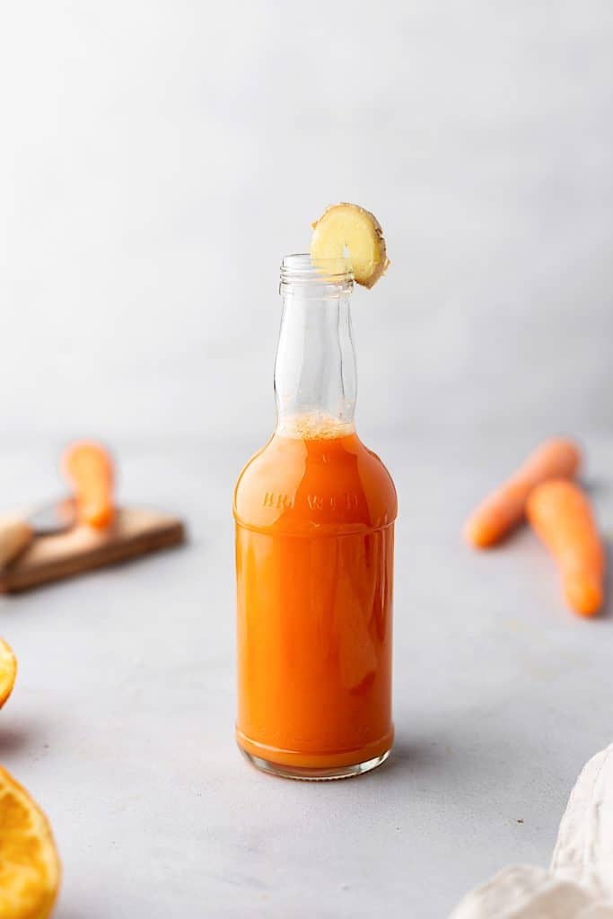 Immune Boosting Orange Carrot Ginger Juice Cupful Of Kale