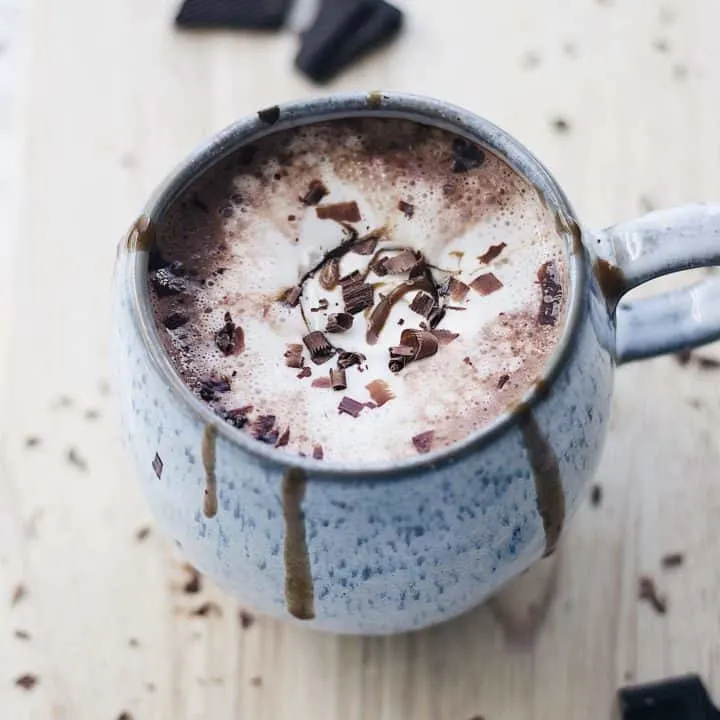 Creamy Oat Milk Hot Chocolate
