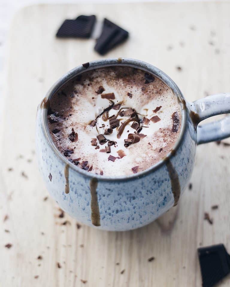 Creamy Oat Milk Hot Chocolate