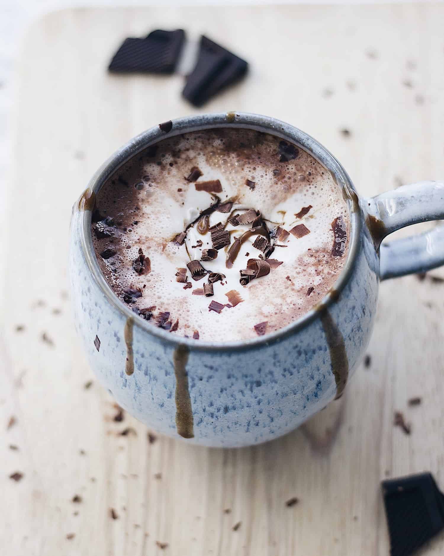 Warming Rich and Decadent Hot Chocolate - Ginger with Spice