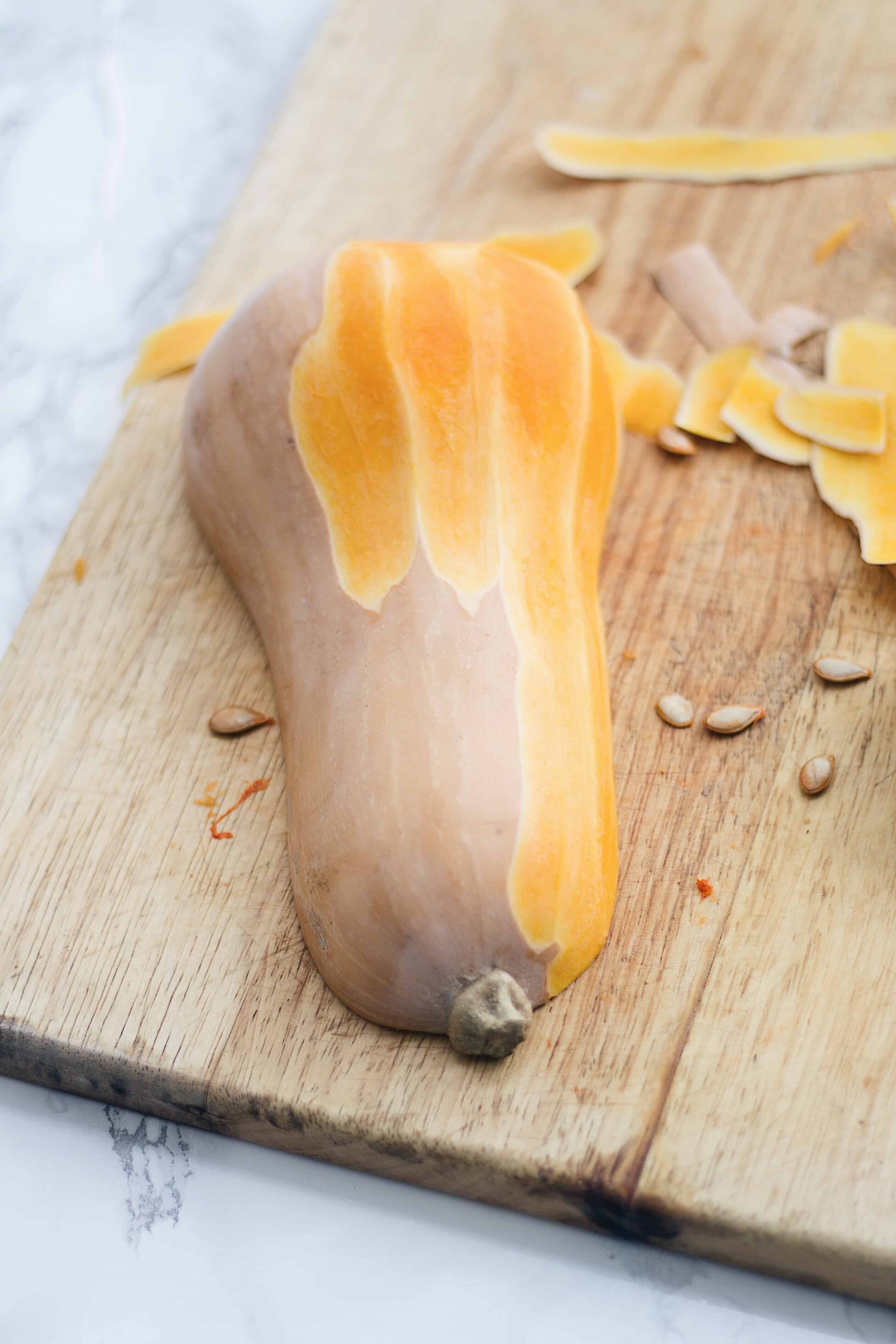 Peeled Butternut Squash