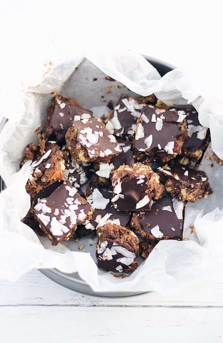 vegan chocolate tiffin