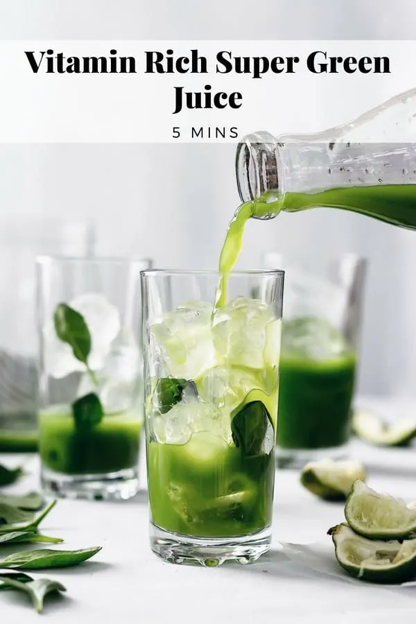 Vitamin Rich Green Juice #juice #greenjuice 