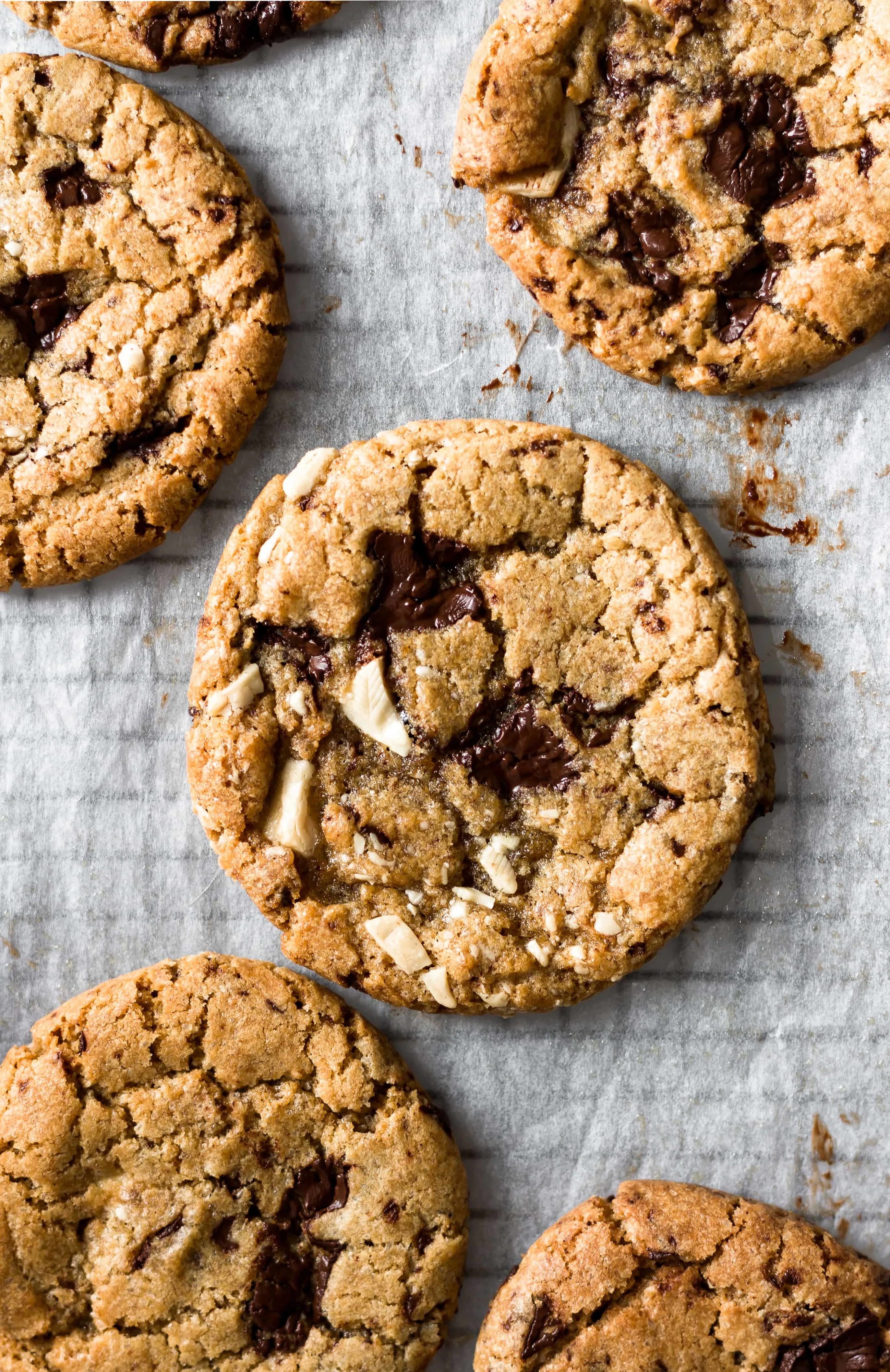 vegan chocolate chip cookie