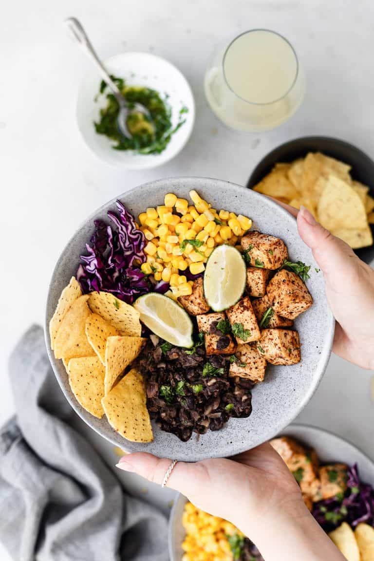 Mexican Black Bean & Tofu Buddha Bowl