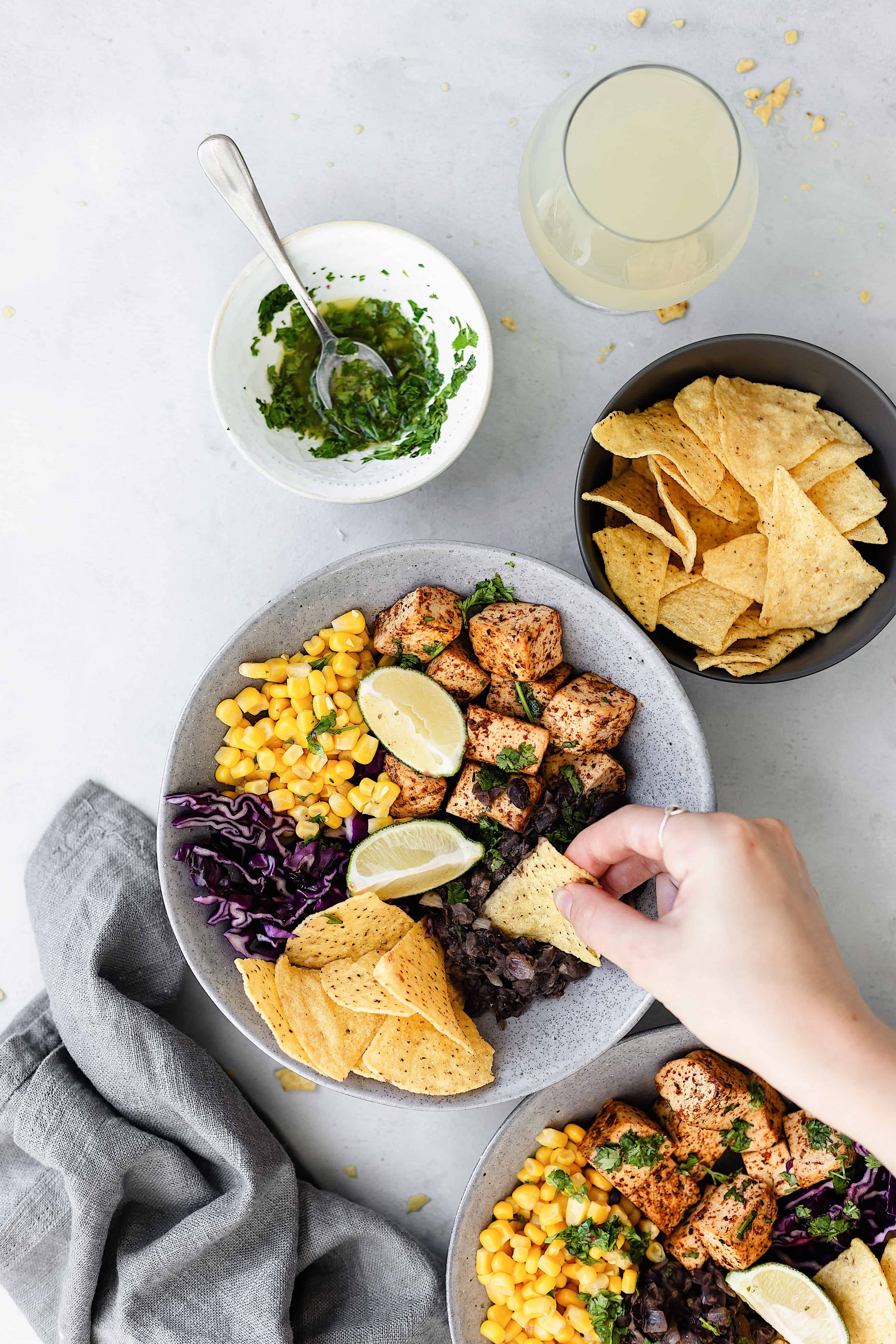 Mexican Black Bean & Tofu Buddha Bowl