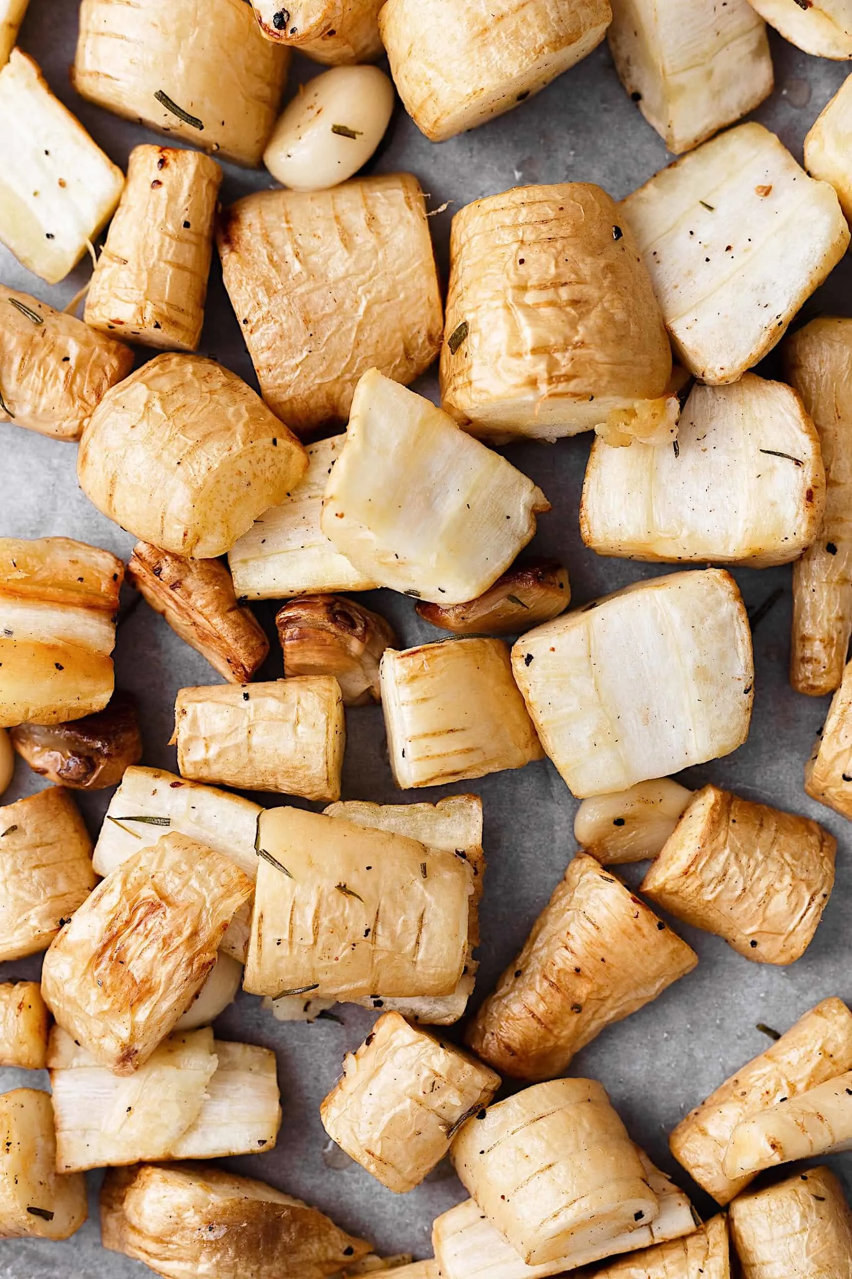 Roasted Garlic & Parsnip Soup #roastedparsnips