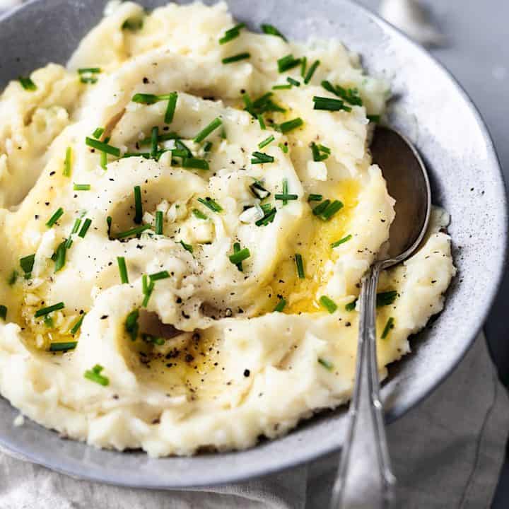 Creamy Garlic Mashed Potato - Cupful of Kale