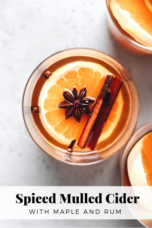 Spiced Mulled Cider #mulledcider #christmasdrink