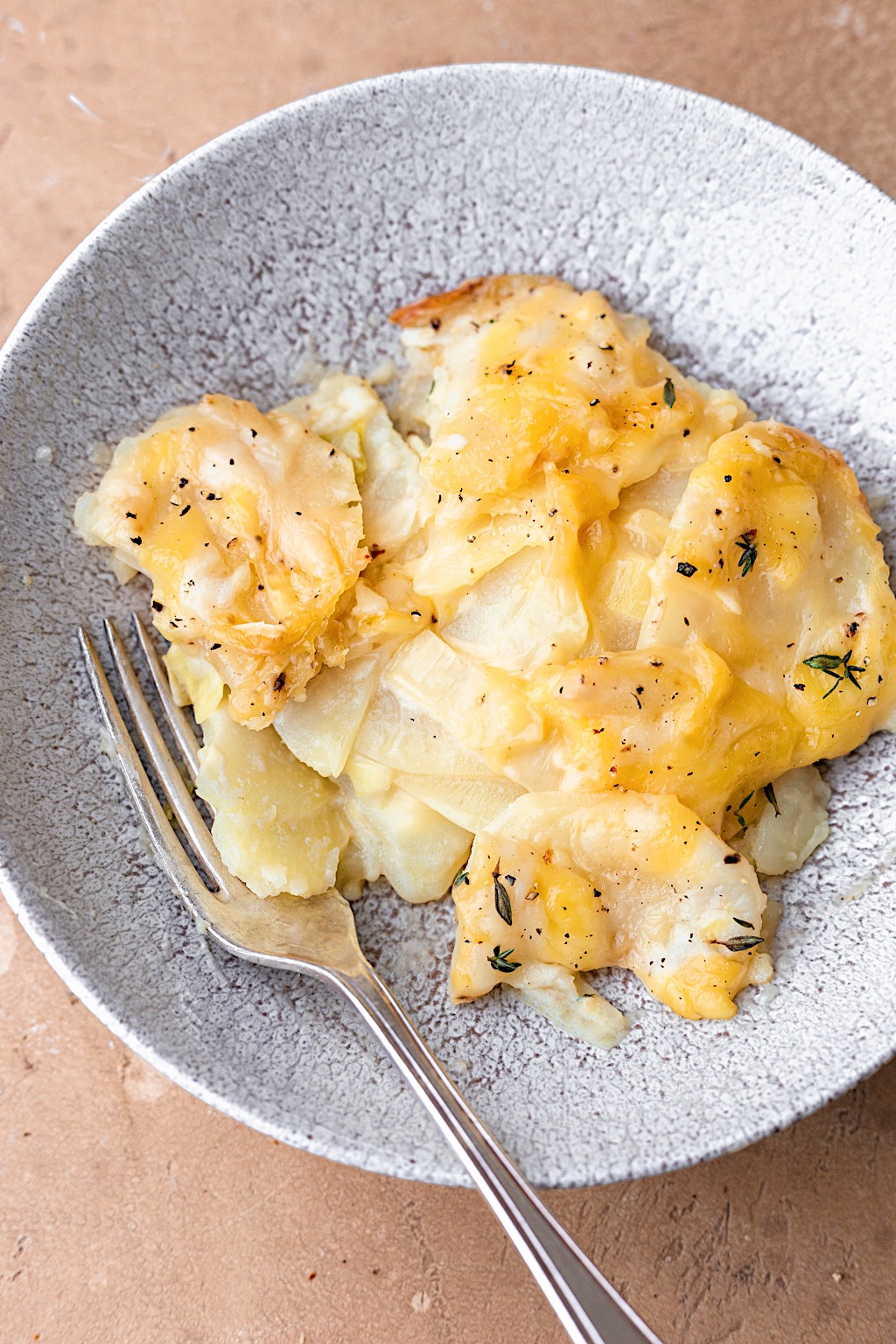 Vegan Leek and Potato Dauphinoise #potato #leek #sidedish #vegan #dairfree #christmas