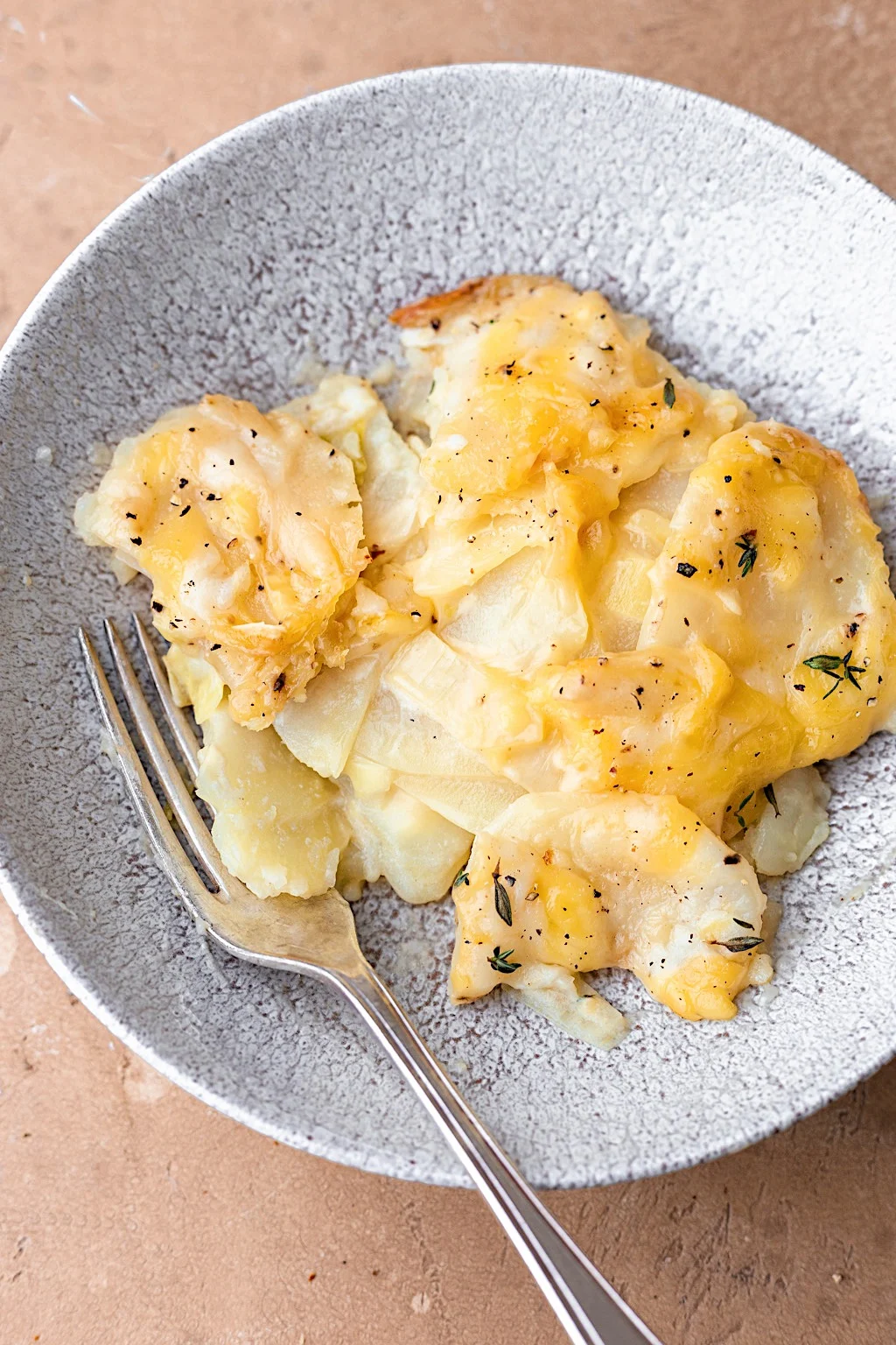 Vegan Leek and Potato Dauphinoise #potato #leek #sidedish #vegan #dairfree #christmas