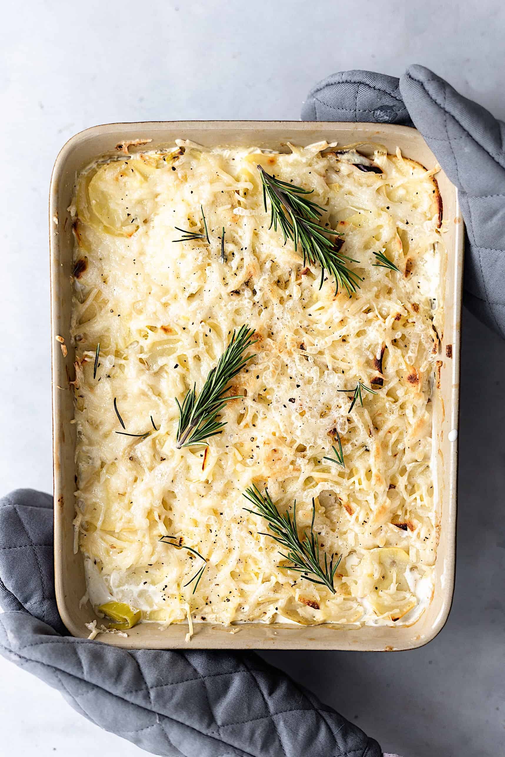 Vegan Leek And Potato Dauphinoise Cupful Of Kale