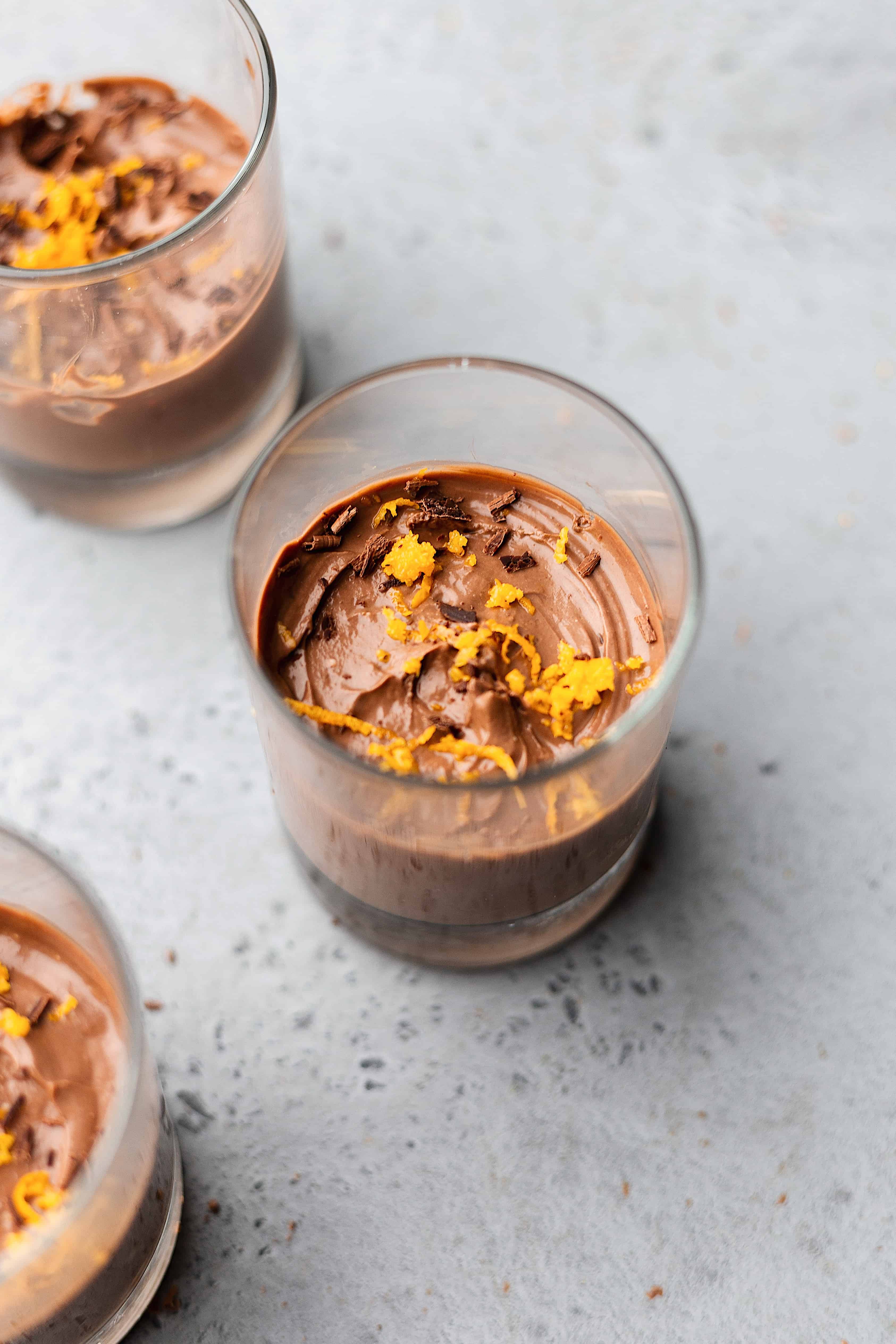 Vegan Chocolate Orange Mousse #vegan #recipe