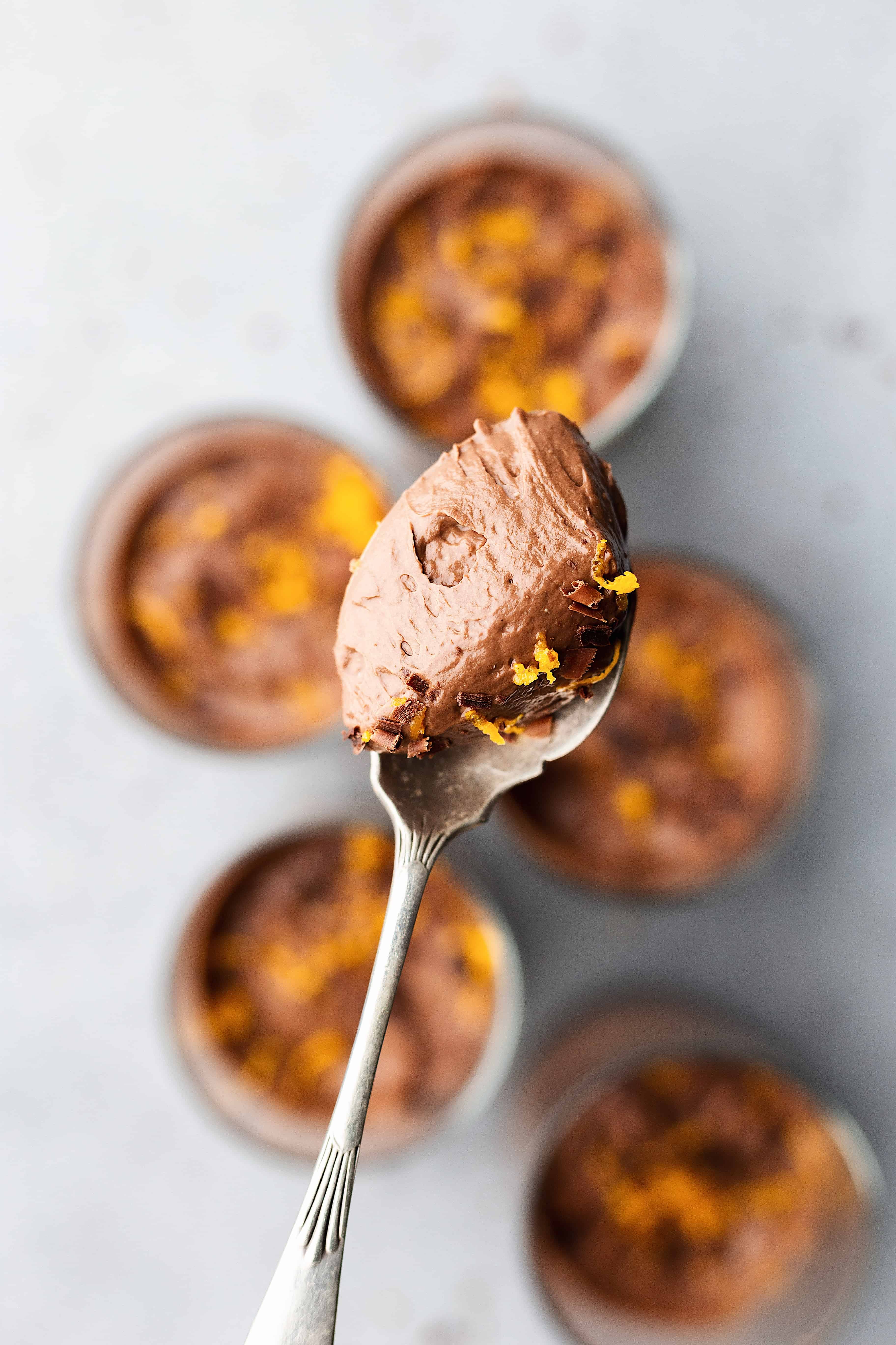 Vegan Chocolate Orange Mousse #vegan #recipe