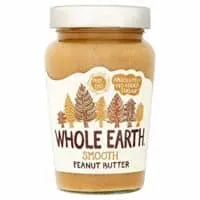 Whole Earth Original Peanut Butter Smooth 340 g (Pack of 6)