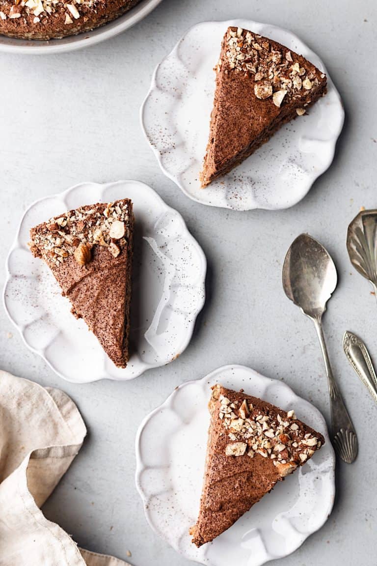 No Bake Chocolate & Hazelnut Cheesecake Cupful of Kale