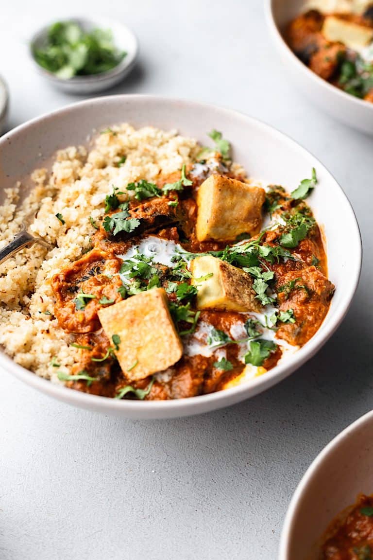 Vegan Tikka Masala with Cauliflower Rice