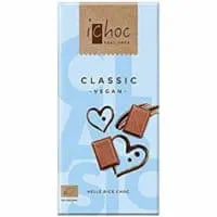 (5 Pack) Ichoc Classic Vegan Chocolate Bars 80g