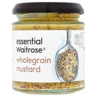 Wholegrain Mustard essential Waitrose 185g