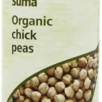 Suma Organic Chick Peas 400 g (Pack of 12)