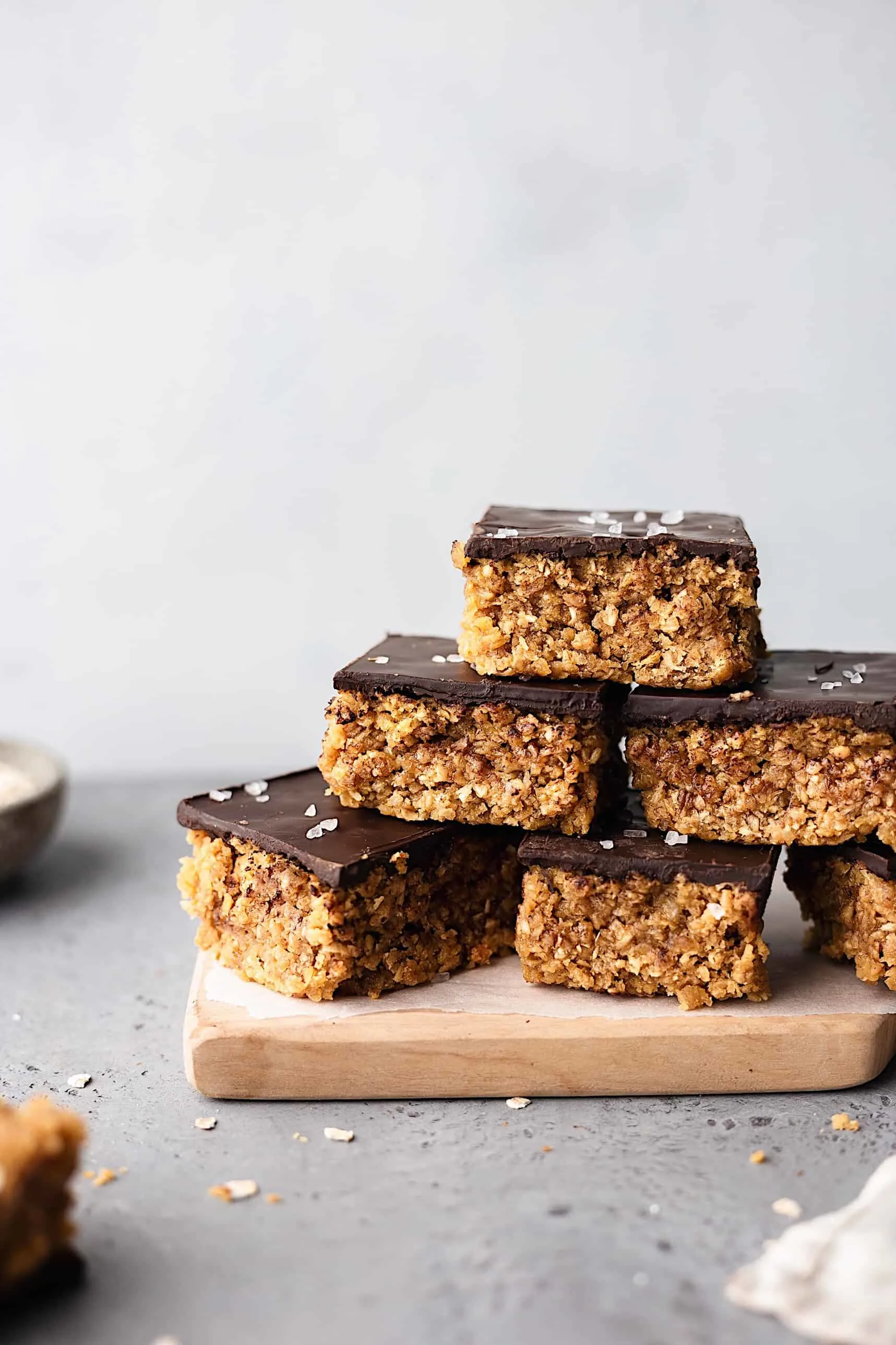 Vegan Coconut and Chocolate Flapjacks #vegan #recipe #coconut #flapjack #chocolate