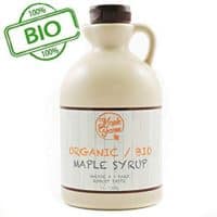 Organic Maple Syrup - Grade A (Dark, Robust Taste) - 1 Liter (1,35 Kg) - BIO Maple Syrup - Vegan