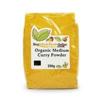 Organic Medium Curry Powder 250g