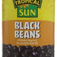 Tropical Sun Black Beans 400 g cans (pack of 12)