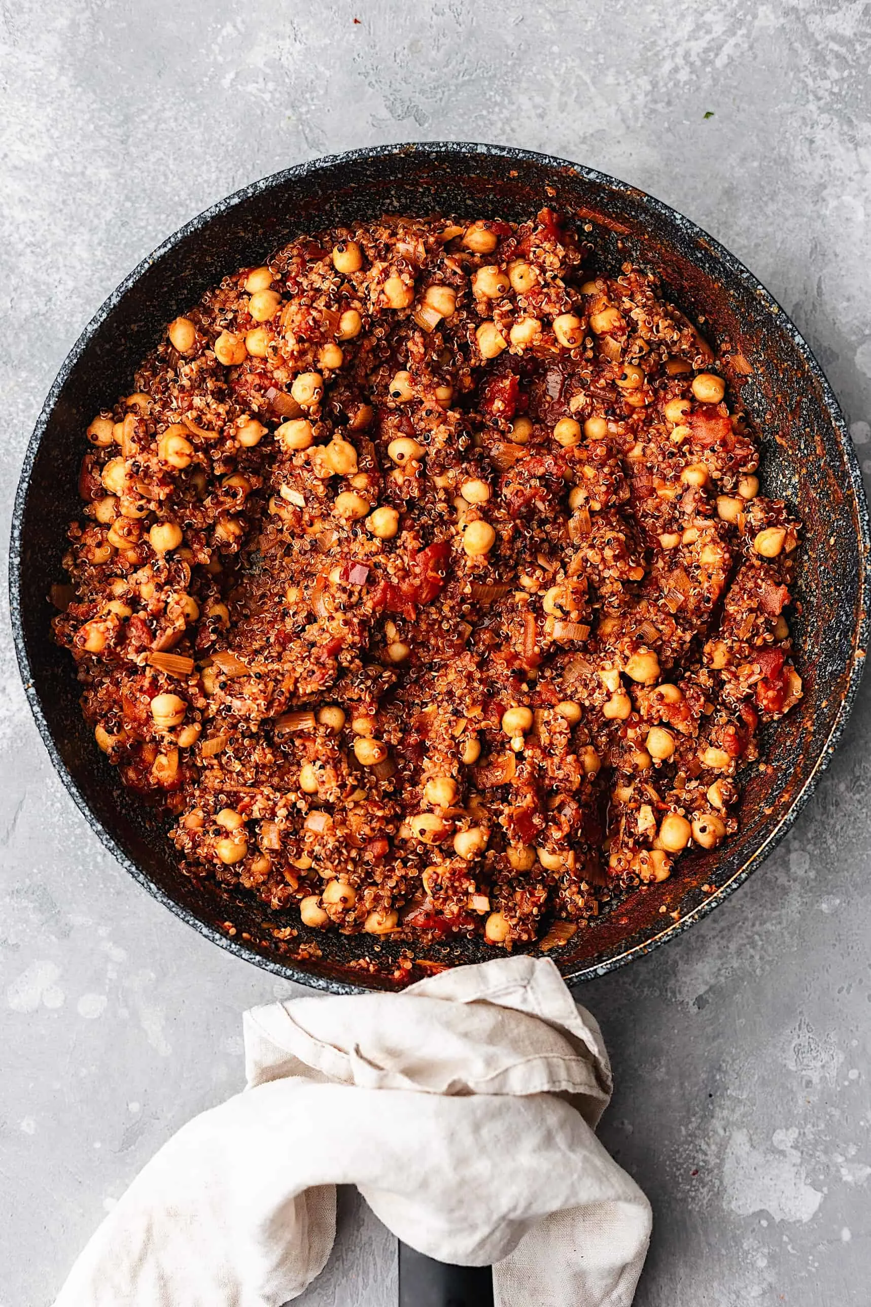 Chickpea and Quinoa Harissa Stuffed Peppers Filling #peppers #harissa #vegan #recipe #vegetarian 