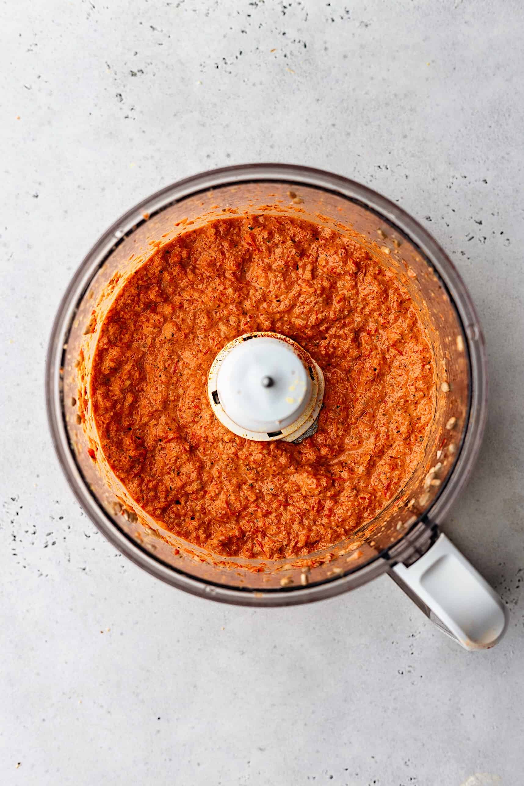 Sunflower Seed Romesco Sauce #spanishrecipe #recipe #food #vegan #nutfree #glutenfree #romesco #pepper