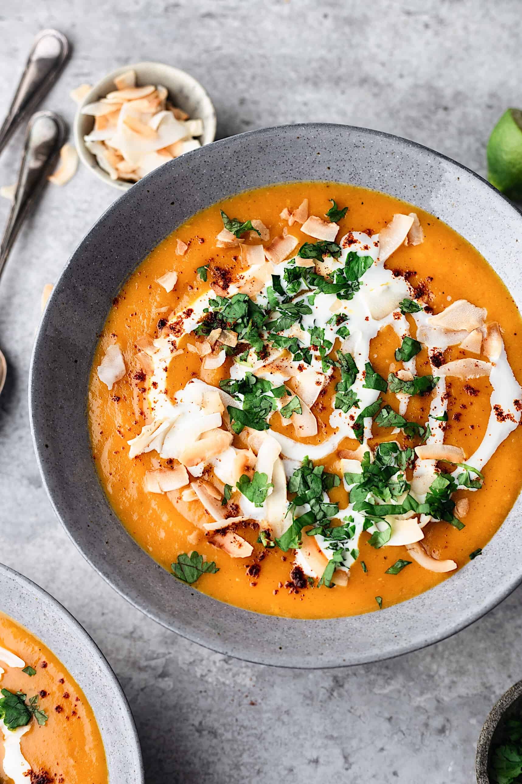 Sweet Potato And Coconut Curry Soup Cupful Of Kale