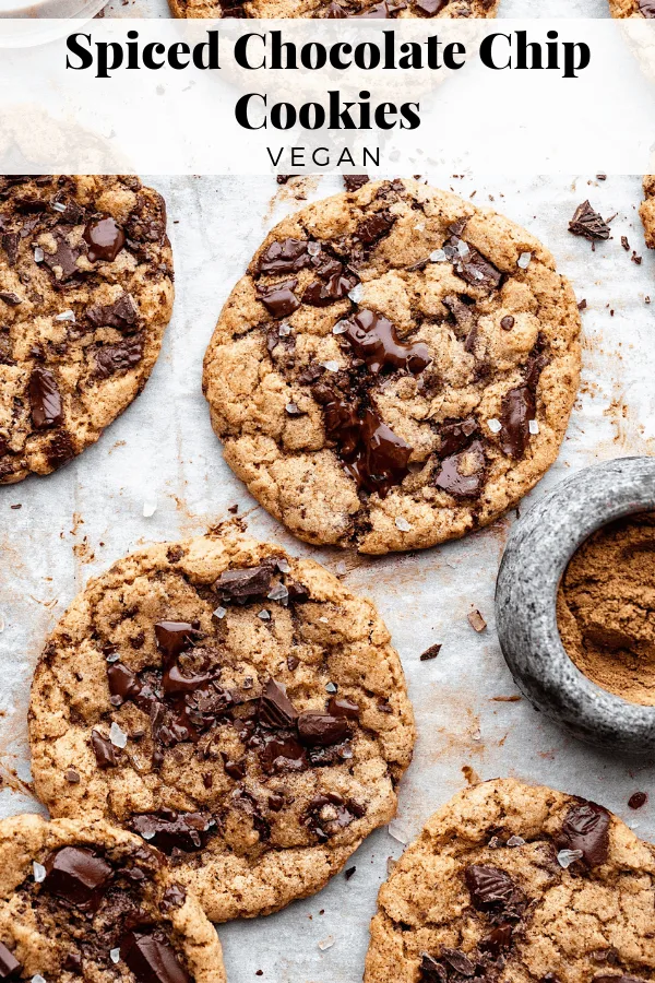 spiced chocolate chip cookies cupful of kale spiced chocolate chip cookies cupful