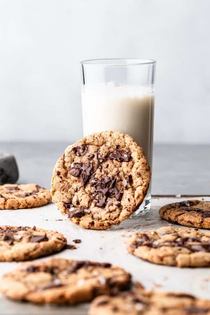 Spiced Chocolate Chip Cookies - Cupful of Kale