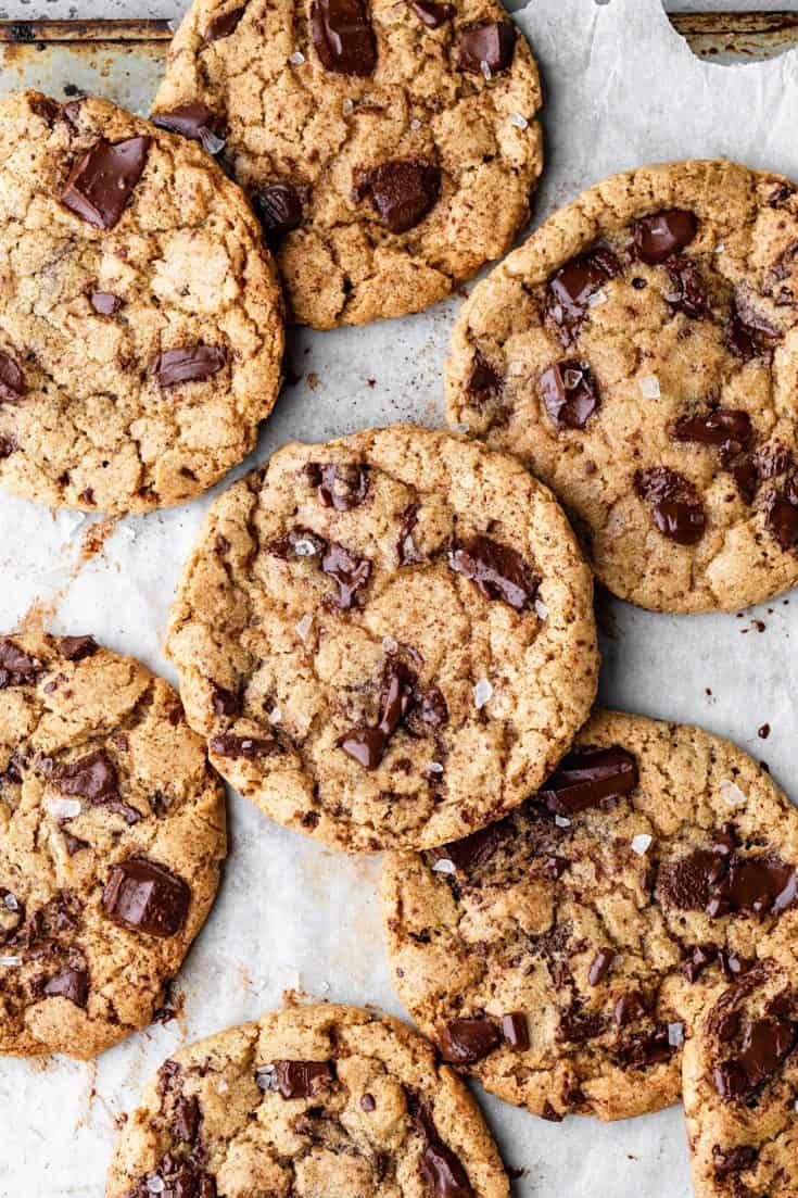 Spiced Chocolate Chip Cookies - Cupful of Kale