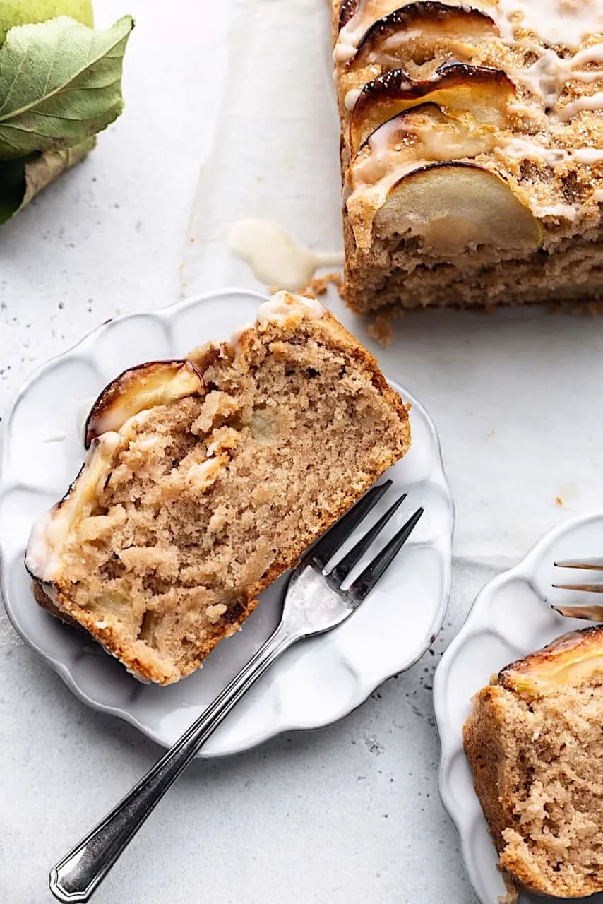 Cinnamon Apple Cake With Maple Icing Cupful Of Kale