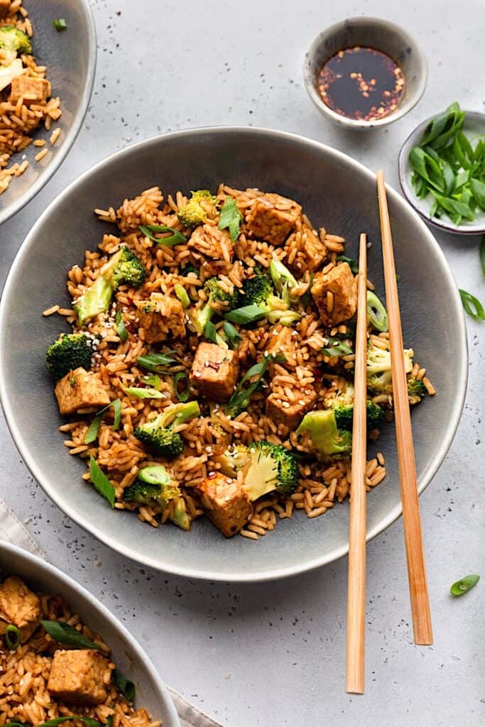 Tempeh Fried Rice Cupful of Kale