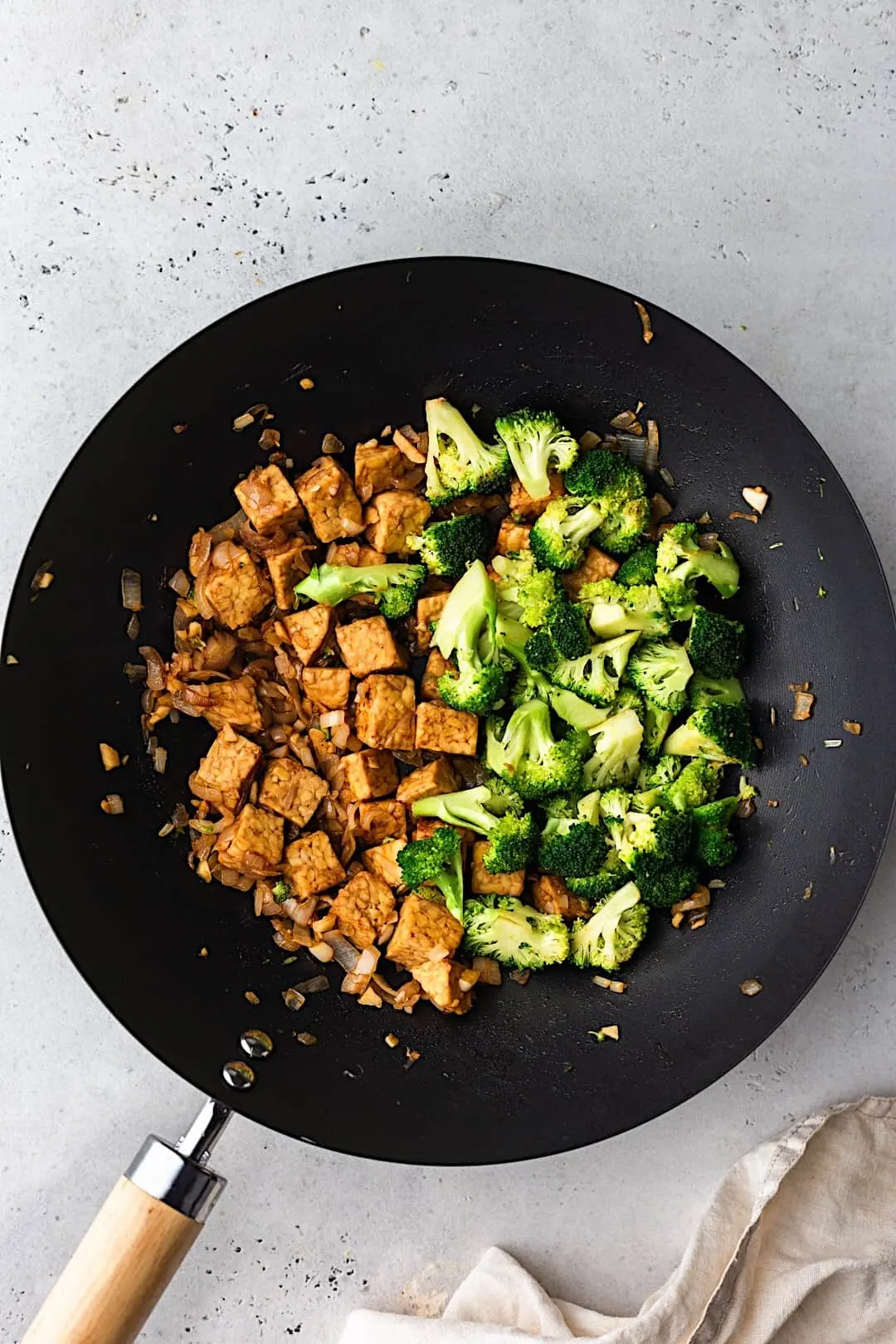 Vegan Tempeh and Broccoli Fried Rice