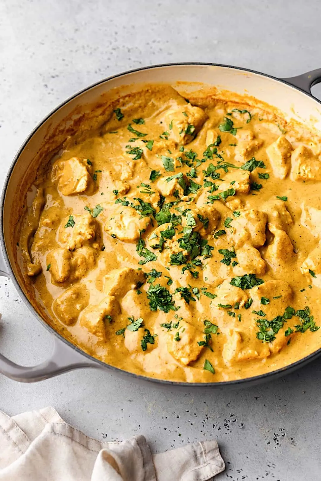 Vegan Tofu Korma Curry with Toasted Cashews #vegan #curry #cashew #recipe #tofu