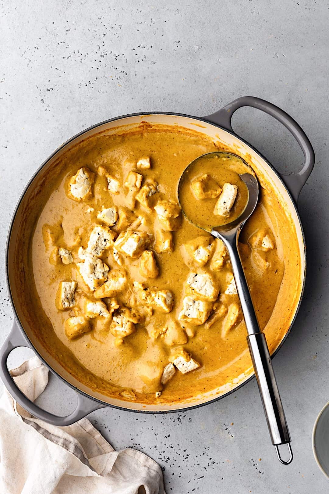 Vegan Tofu Korma Curry #vegan #recipe #curry #tofu #creamy #spice