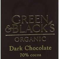 Green & Black's Organic 70% Dark Chocolate Bar, 35g (Pack of 10)
