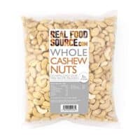 RealFoodSource Whole Cashew Nuts 1kg