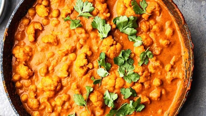 Curry Roasted Cauliflower Meal Prep - SO VEGAN