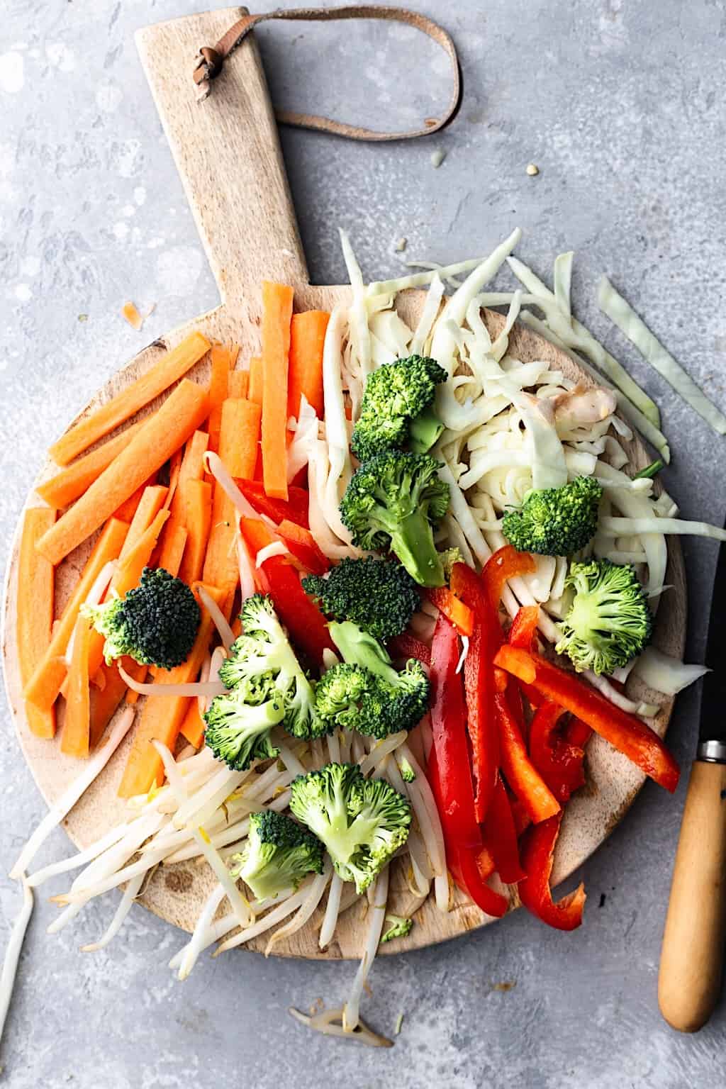 Chow Mein Vegetables