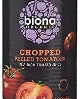 Biona Organic Chopped Tomatoes 400g (Pack of 12)