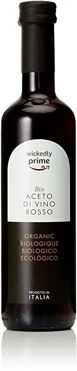 Amazon Brand - Wickedly Prime Organic Red Wine Vinegar