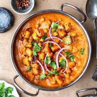 Roasted Butternut Squash and Chickpea Curry - Cupful of Kale