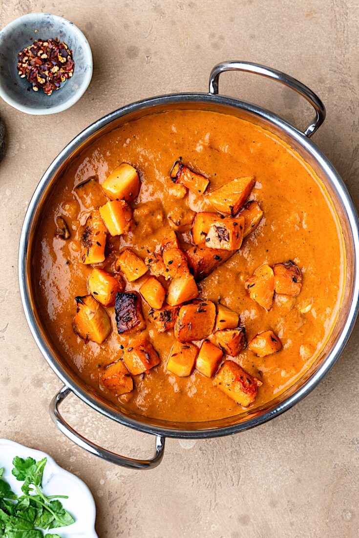 Roasted Butternut Squash and Chickpea Curry - Cupful of Kale