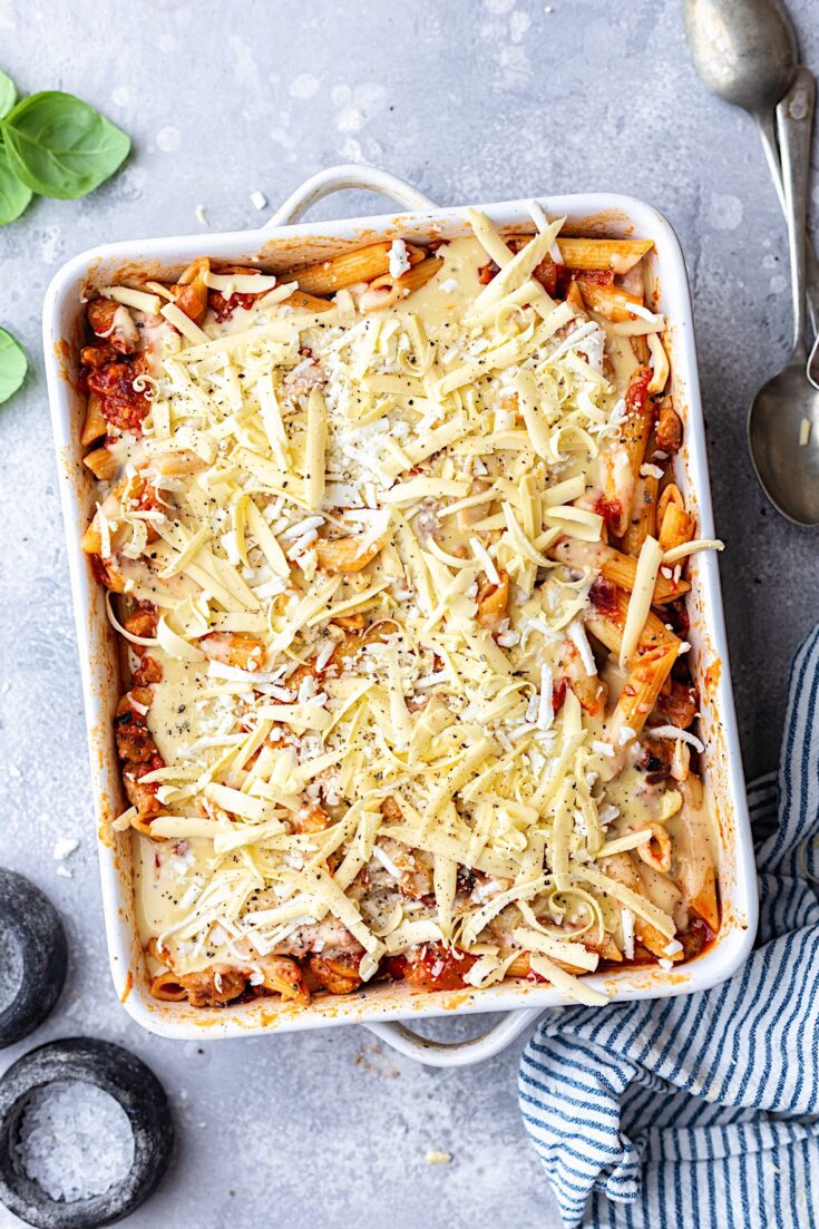 Vegan Pasta Bake Cupful of Kale