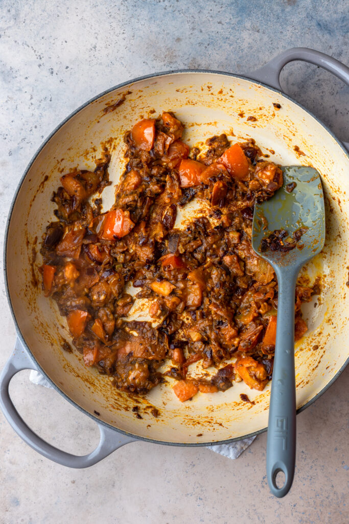 Vegan Potato and Chickpea Bombay Curry Paste