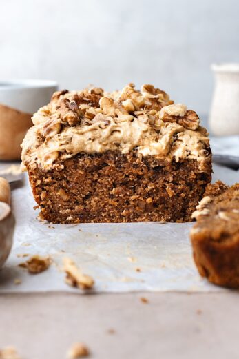 Coffee and Walnut Cake - Cupful of Kale